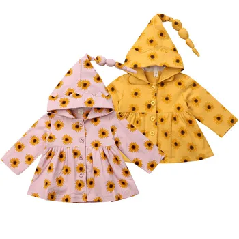Fashion Baby Girls Sunflower Print Hooded Coat Newborn Baby Girls Long Sleeve Autumn Fancy Jacket 2018 Casual Babies Cute Jacket
Fashion Baby Girls Sunflower Print Hooded Coat Newborn Baby Girls Long Sleeve Autumn Fancy Jacket 2018 Casual Babies Cute Jacket