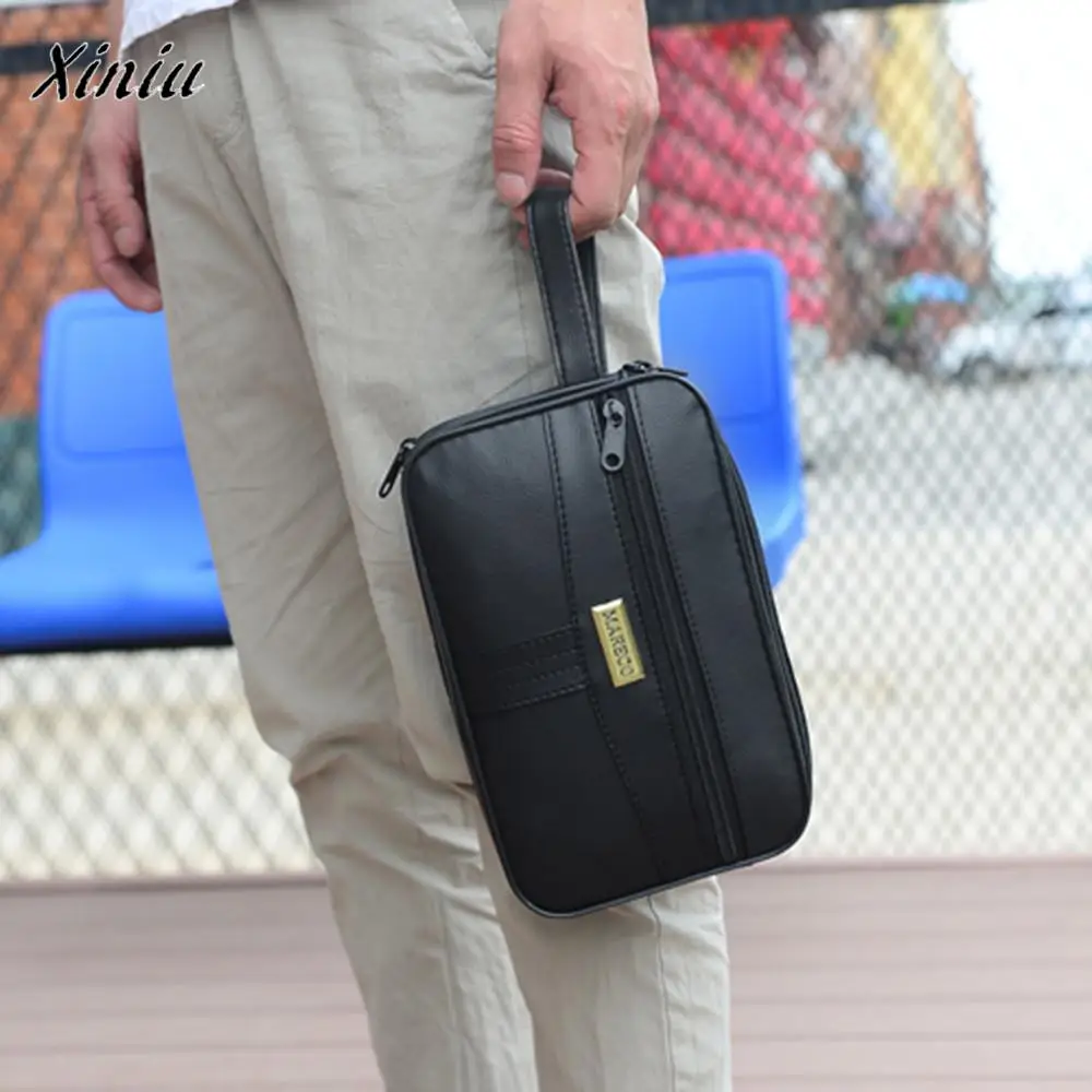 Xiniu Brand New Leather Handbags Men Casual Solid Multifunction Handbag Male Clutch Casual Tote Zipper Bag Wallet Purse Card Bag
Xiniu Brand New Leather Handbags Men Casual Solid Multifunction Handbag Male Clutch Casual Tote Zipper Bag Wallet Purse Card Bag