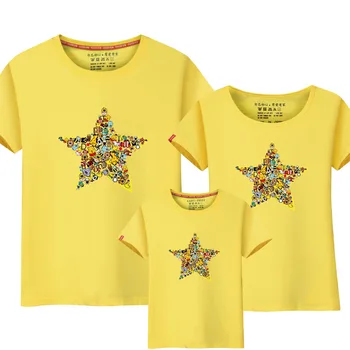 1 Piece Family Mother Daughter T-shirts Summer Cartoon Animals And Star Tshirt Matching Mother Father Son Mommy And Me Clothes
1 Piece Family Mother Daughter T-shirts Summer Cartoon Animals And Star Tshirt Matching Mother Father Son Mommy And Me Clothes