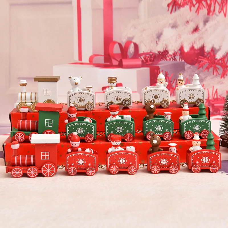 Snowman Santa Claus Wooden Train Christmas Gift Xmas Dinner Decor Home Table Party New Year Ornaments Decoration Supplies 62271
Snowman Santa Claus Wooden Train Christmas Gift Xmas Dinner Decor Home Table Party New Year Ornaments Decoration Supplies 62271