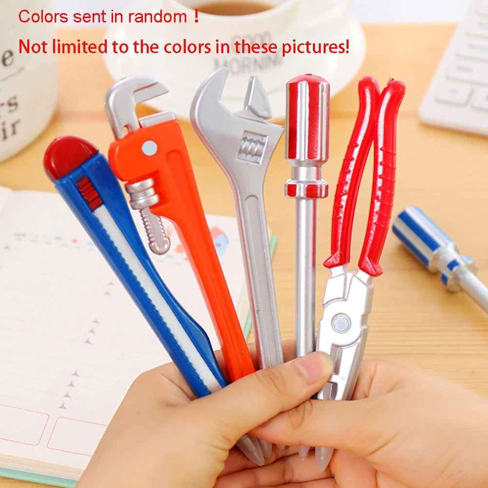 1Pcs Pens, Stylish Novelty Hardware Tool Shape Students Writing Pens Cool Gifts for School Office Stationary
1Pcs Pens, Stylish Novelty Hardware Tool Shape Students Writing Pens Cool Gifts for School Office Stationary
