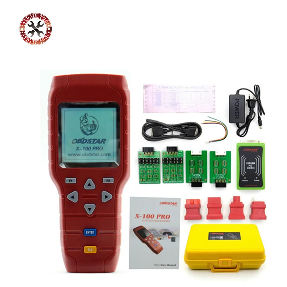 Original OBDSTAR X-100 PRO X100 Pro Auto Key Programmer (C) Type for IMMO and OBD Software Function Get EEPROM Adapter Free
Original OBDSTAR X-100 PRO X100 Pro Auto Key Programmer (C) Type for IMMO and OBD Software Function Get EEPROM Adapter Free