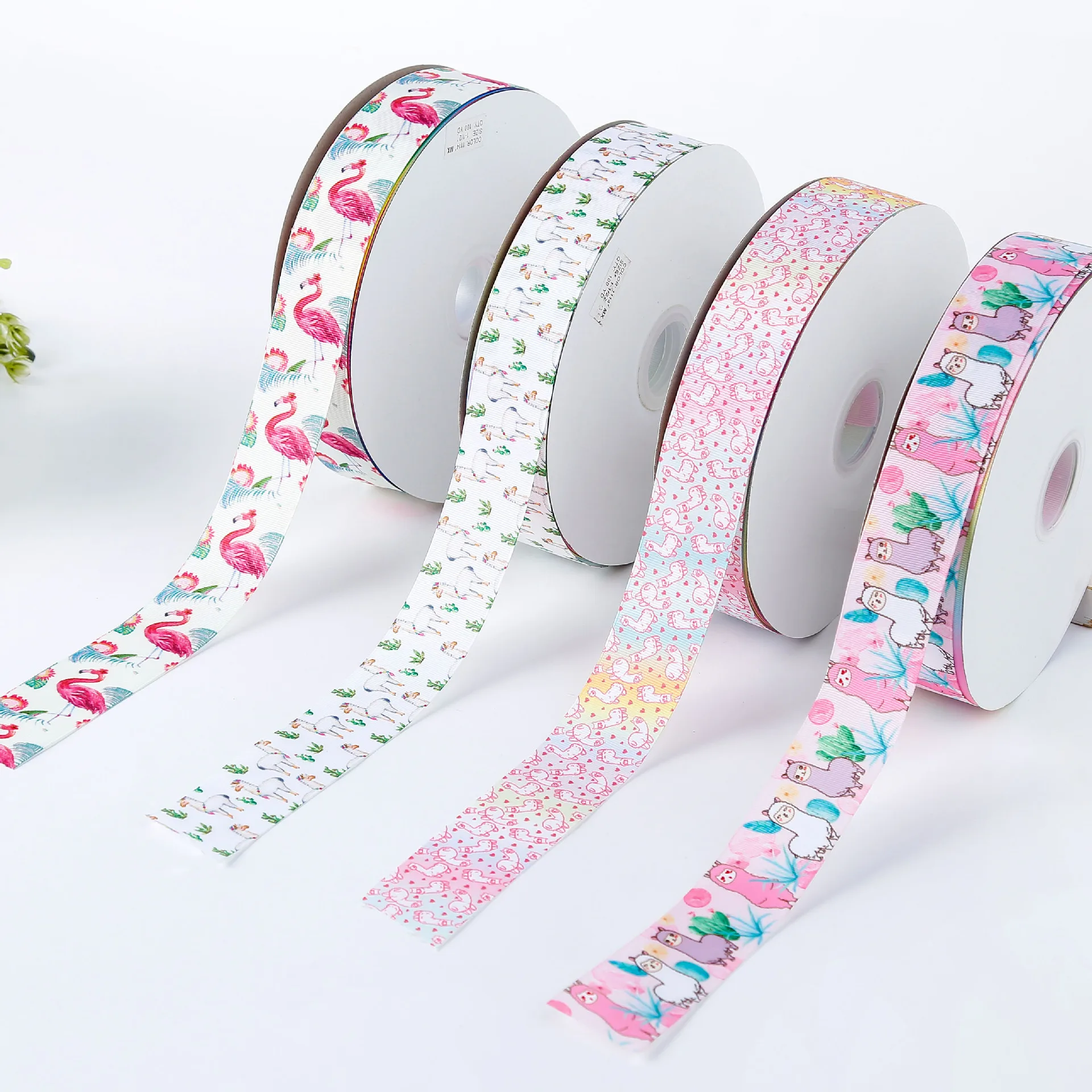 10Y 38mm Cartoon Alpaca Printed Grosgrain Ribbon Decorative Ribbons Clothes for Christmas Party Decoration DIY Handmade Crafts
10Y 38mm Cartoon Alpaca Printed Grosgrain Ribbon Decorative Ribbons Clothes for Christmas Party Decoration DIY Handmade Crafts