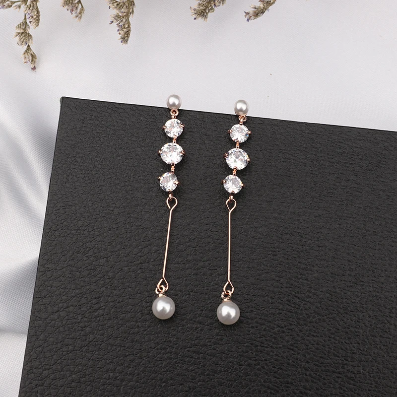 MENGJIQIAO 2019 New Fashion Ear Jewelry Shiny Round Cubic Zircon Drop Earrings For Women Elegant Simulated Pearl Long Pendientes
MENGJIQIAO 2019 New Fashion Ear Jewelry Shiny Round Cubic Zircon Drop Earrings For Women Elegant Simulated Pearl Long Pendientes