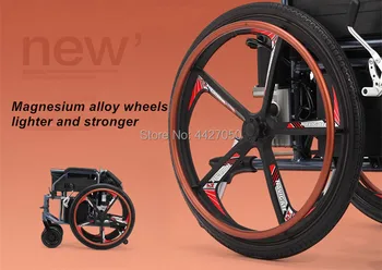Ultra-light Lightweight high-powered foldable electric wheelchair with brush motor for old
Ultra-light Lightweight high-powered foldable electric wheelchair with brush motor for old