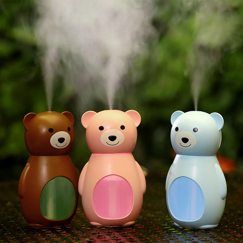 GXZ Cartoon Bear USB Humidifier LED Lights Ultrasonic Aroma Diffuser Cute Car Air Fogger Mini Home Air Purifier 5 Colors
GXZ Cartoon Bear USB Humidifier LED Lights Ultrasonic Aroma Diffuser Cute Car Air Fogger Mini Home Air Purifier 5 Colors