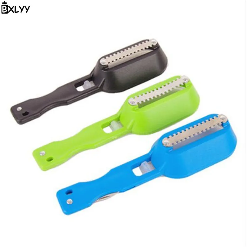 BXLYY 1pc Multi-function Stainless Steel Fish Scale with Cover with Knife Scales Planing Seafood Tools Kitchen Accessories.7z
BXLYY 1pc Multi-function Stainless Steel Fish Scale with Cover with Knife Scales Planing Seafood Tools Kitchen Accessories.7z