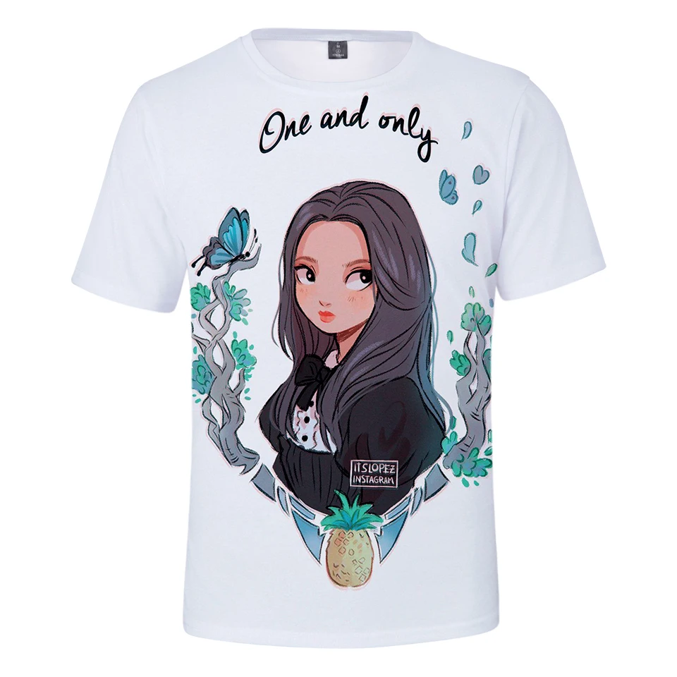 Hip Hop Fashion Brand Clothing KPOP LOONA 3D 2019 Harajuku Short Sleeve Women's T-Shirts Casual Cool Graphic Tees Streetwear
Hip Hop Fashion Brand Clothing KPOP LOONA 3D 2019 Harajuku Short Sleeve Women's T-Shirts Casual Cool Graphic Tees Streetwear