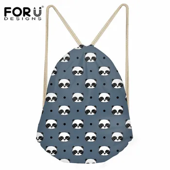 FORUDESIGNS Casual String Backpack Women Panda Polka Dots pattern Small Backpack Sack Girls Boys Fashion Kids School Bag String
FORUDESIGNS Casual String Backpack Women Panda Polka Dots pattern Small Backpack Sack Girls Boys Fashion Kids School Bag String