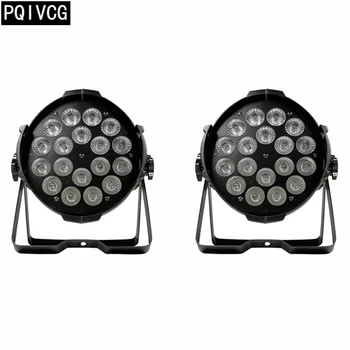 2 pieces / 18x12w rgbw led par lights rgbw 4in1 flat par lights profession dmx512 led
2 pieces / 18x12w rgbw led par lights rgbw 4in1 flat par lights profession dmx512 led