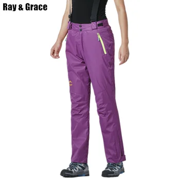 RAY GRACE Skiing Pants Women's Sports Winter Snow Ski Pants Thermal Fleece Waterproof Trousers Female Snowboard Clothing Women
RAY GRACE Skiing Pants Women's Sports Winter Snow Ski Pants Thermal Fleece Waterproof Trousers Female Snowboard Clothing Women