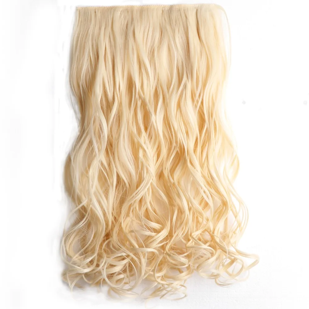 BESTUNG 24 Inch 3/4 Full Head 5 Clip in Hair Extensions Women Long Curly Wavy Synthetic Hairpieces
BESTUNG 24 Inch 3/4 Full Head 5 Clip in Hair Extensions Women Long Curly Wavy Synthetic Hairpieces