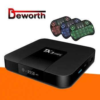 TX3 Mini Smart TV Box Amlogic S905W Set top TV Box 2.4GHz WiFi Android 7.1 2G DDR3 16G 4K HD H.265 Media Player TX3mini
TX3 Mini Smart TV Box Amlogic S905W Set top TV Box 2.4GHz WiFi Android 7.1 2G DDR3 16G 4K HD H.265 Media Player TX3mini