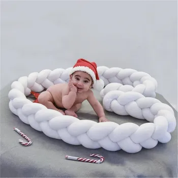 1M/2M/3M Baby Bed Bumper Knot Baby Bed Pillow Cushion De Lit Tresse Bebe Crib Bumpers Baby Cot Bumper Room Decor
1M/2M/3M Baby Bed Bumper Knot Baby Bed Pillow Cushion De Lit Tresse Bebe Crib Bumpers Baby Cot Bumper Room Decor