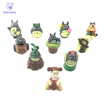 10pcs/lot Miyazaki Hayao My Neighbor Totoro Mini Action Figures PVC brinquedos Collection Figures toys for christmas gift
10pcs/lot Miyazaki Hayao My Neighbor Totoro Mini Action Figures PVC brinquedos Collection Figures toys for christmas gift