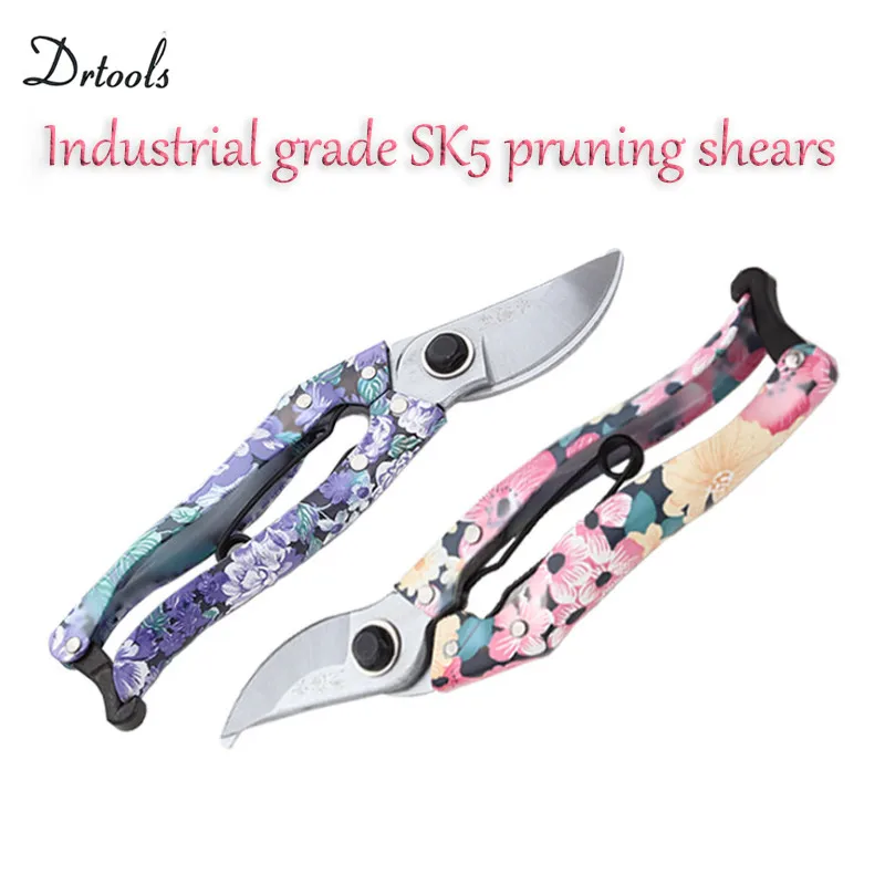 Color Scissor Pruning Shear Branch Garden Anvil Pruner Potted Fruit Grafting Pruner Gardening Tool SK-5 steel Scissor GT103
Color Scissor Pruning Shear Branch Garden Anvil Pruner Potted Fruit Grafting Pruner Gardening Tool SK-5 steel Scissor GT103