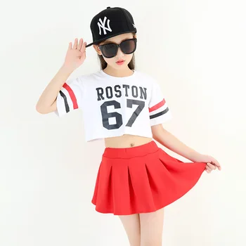 Girls Dance Costume Fashion Jazz Performance Clothing Street Dance Rave Outfit Hiphop Clothes Cheerleader Wear For Kids DC2201
Girls Dance Costume Fashion Jazz Performance Clothing Street Dance Rave Outfit Hiphop Clothes Cheerleader Wear For Kids DC2201