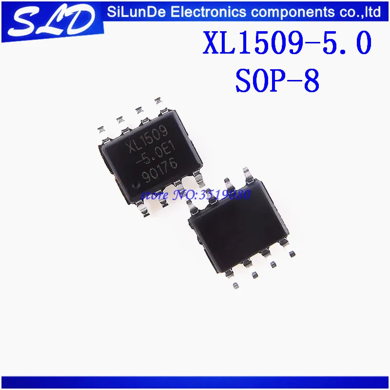 10 шт./лот XL1509-5.0E1 XL1509-5.0 XL1509 5 0 V SOP-8 новый и оригинальный в наличии | Электроника