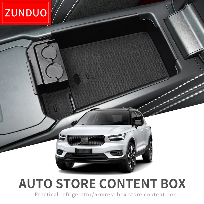 ZUNDUO Car central armrest box for Volvo XC40 2019 Interior Accessories Stowing Tidying Center Console Organizer
ZUNDUO Car central armrest box for Volvo XC40 2019 Interior Accessories Stowing Tidying Center Console Organizer