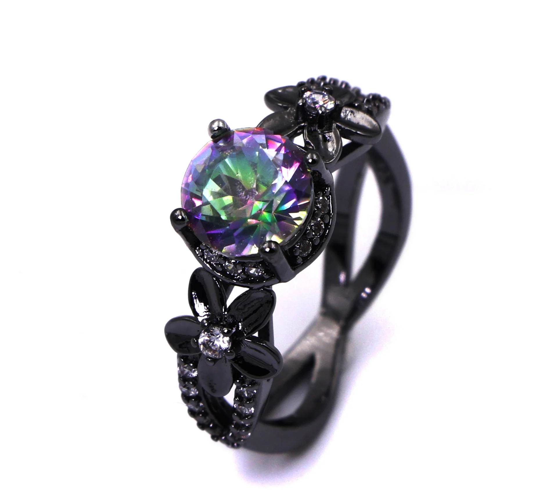 JLR-359 Luxury 10 kt Black Gun Plated Rainbow Color Crystal Rings Fashion Jewelry For Women Wholesale Finger Rings for Party
JLR-359 Luxury 10 kt Black Gun Plated Rainbow Color Crystal Rings Fashion Jewelry For Women Wholesale Finger Rings for Party