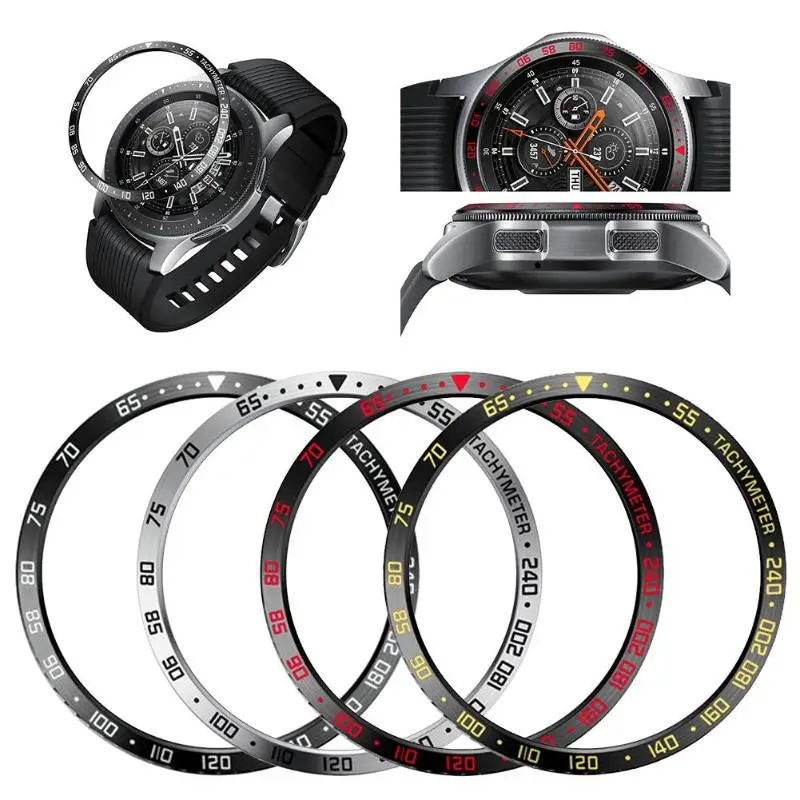 Stainless Steel Bezel Ring Adhesive Cover for Samsung Galaxy Watch 46mm high quility Bezel Ring Adhesive Cover Prevent scratches
Stainless Steel Bezel Ring Adhesive Cover for Samsung Galaxy Watch 46mm high quility Bezel Ring Adhesive Cover Prevent scratches