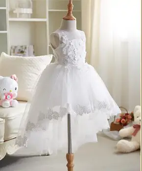 summer sleeveless Wedding Dress for Girl Lace Appliques Party Princess Birthday Tulle Dress white First Communion Gown dress
summer sleeveless Wedding Dress for Girl Lace Appliques Party Princess Birthday Tulle Dress white First Communion Gown dress