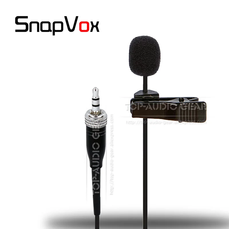 Петличный нагрудный микрофон с зажимом для Sennheiser EK EM 300 500 EM100 EM300 EM500 SK 100
