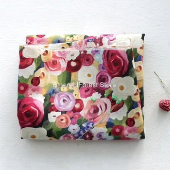 South Korea imported Pastoral Digital Printed Cloth, manual DIY bag clothing dress fabric 90cmx150cm
South Korea imported Pastoral Digital Printed Cloth, manual DIY bag clothing dress fabric 90cmx150cm