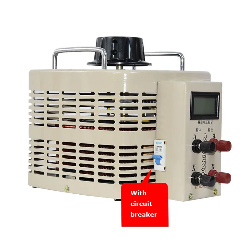 Voltage Regulator Input 220V Output 0-250V Digital Variable Transformer 5000W Single-Phase Stabilizer TDGC2-5kva | Обустройство дома