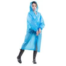 Raincoa adulte épaississement pour augmenter le tourisme de randonnée en plein air Non-jetable PEVA imperméable à l'eau(China)