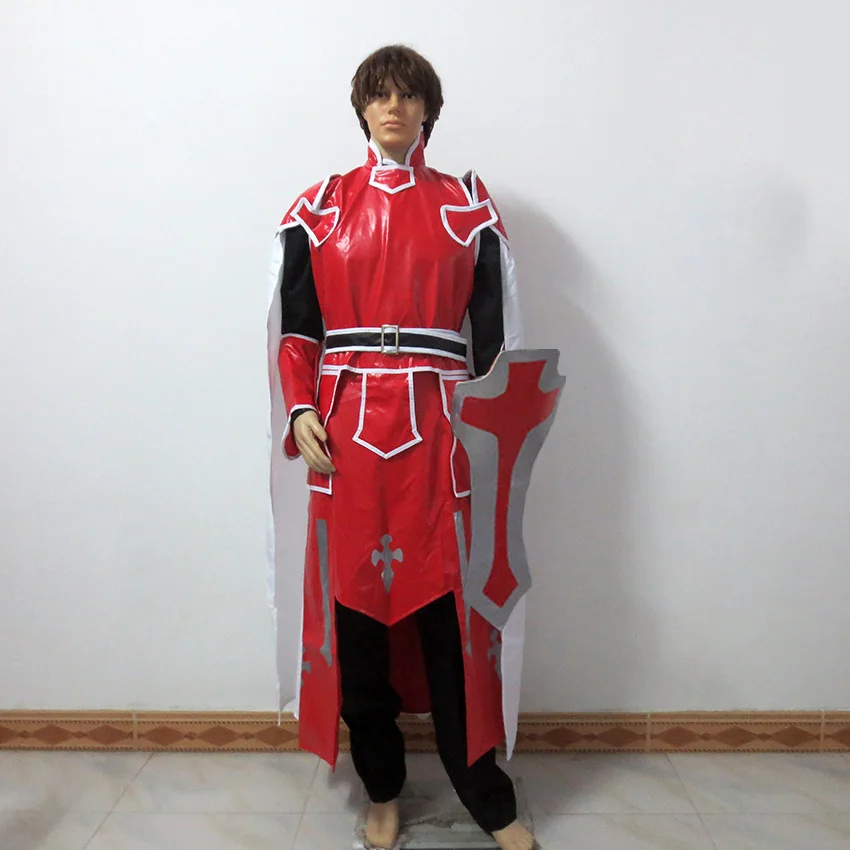 Sword Art Online Knights of the Blood Oath Heathcliff Halloween Uniform Outfit Cosplay Costume Customize Any Size
Sword Art Online Knights of the Blood Oath Heathcliff Halloween Uniform Outfit Cosplay Costume Customize Any Size