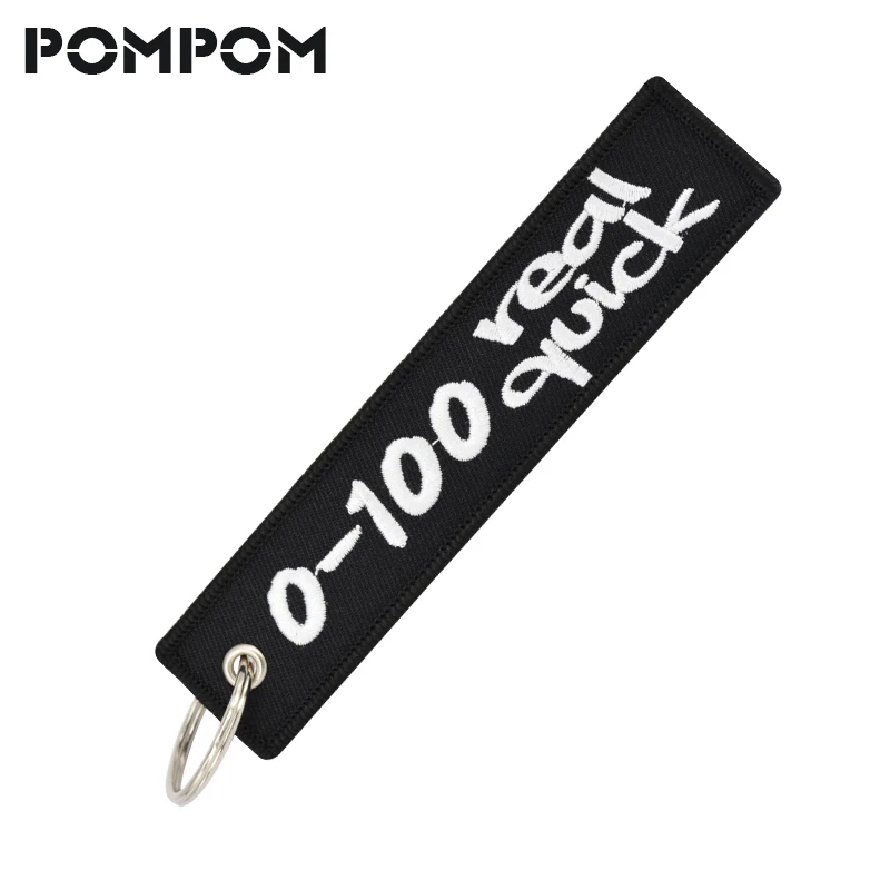 0-100 Real Quick Keychain for Scooters Novelty Key Ring for Motorcycles and Cars Embroidery Key Fobs Key Chain Bijoux Gift Tag
0-100 Real Quick Keychain for Scooters Novelty Key Ring for Motorcycles and Cars Embroidery Key Fobs Key Chain Bijoux Gift Tag