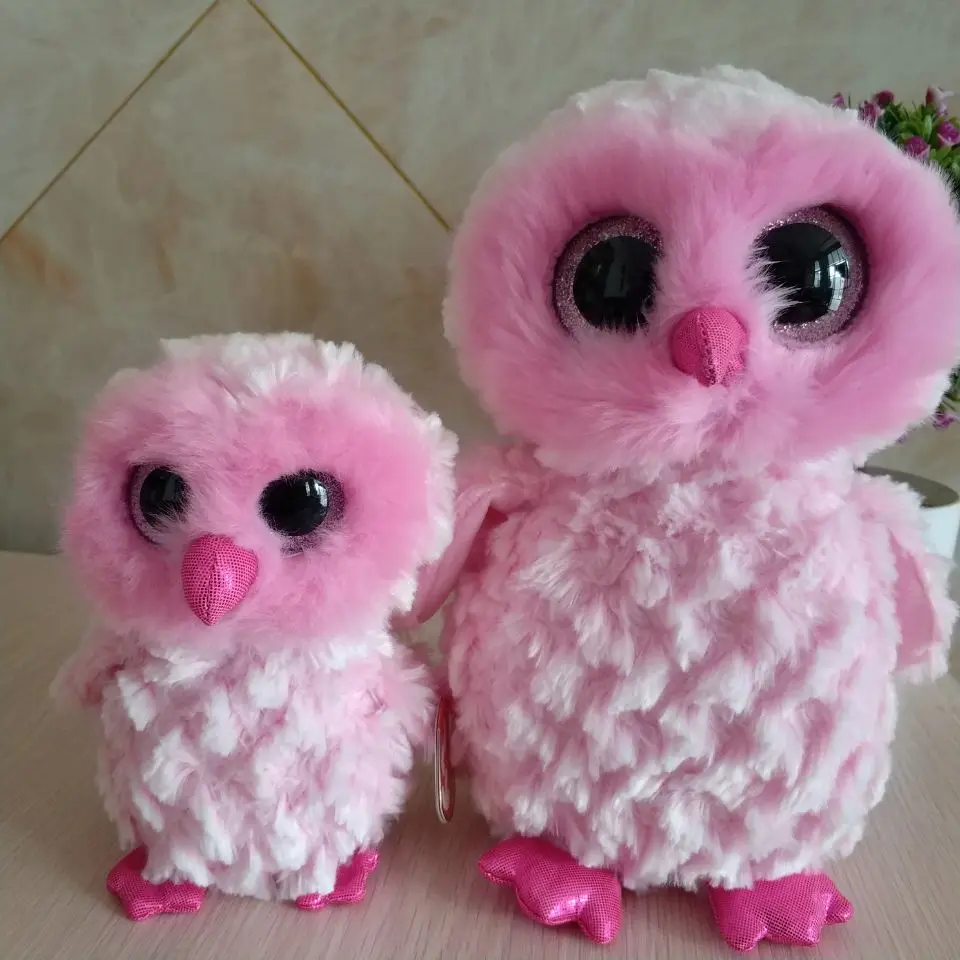 2pcs 25cm and 15cm Ty Collection Plush Toy twiggy Owl Soft Pink Kids Toy Birthday Gift Stuffed Animal In Stock
2pcs 25cm and 15cm Ty Collection Plush Toy twiggy Owl Soft Pink Kids Toy Birthday Gift Stuffed Animal In Stock
