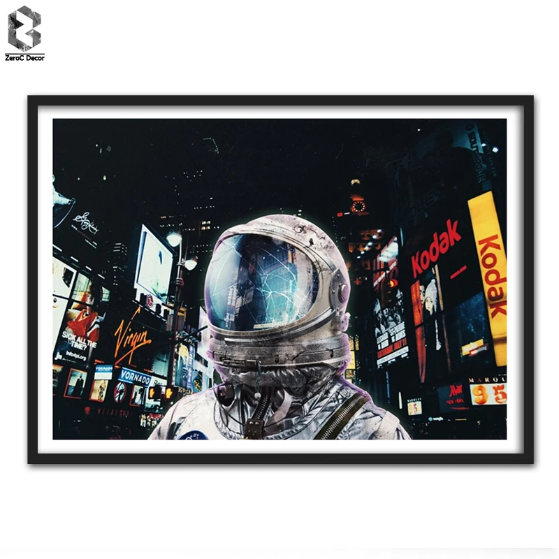 Sci-fi Pop-surrealism Night Life Print and Poster Wall art Astronaut Canvas Painting Picture for Living Room Home Decor
Sci-fi Pop-surrealism Night Life Print and Poster Wall art Astronaut Canvas Painting Picture for Living Room Home Decor
