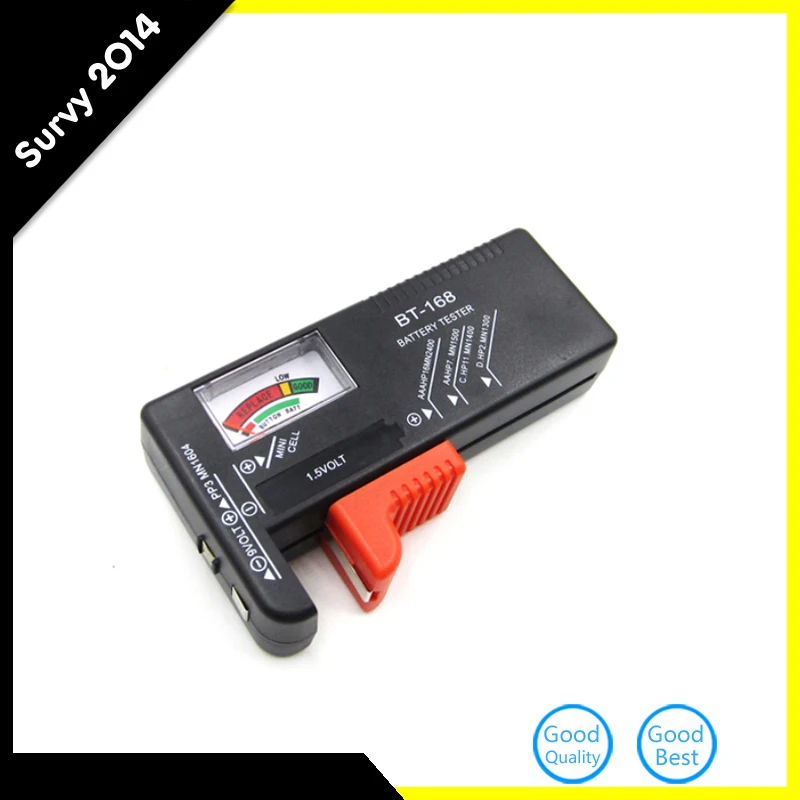 BT-168 Digital Universal Battery Tester Battery Electronic Checker For 9V AAA AA Button Battery
BT-168 Digital Universal Battery Tester Battery Electronic Checker For 9V AAA AA Button Battery
