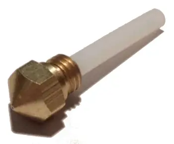 2pcs*Wanhao MK10 Nozzle + PTFE Tube - 0.4mm Hole, M7 Thread -for dremel wanhao flashforge 3D printer parts
2pcs*Wanhao MK10 Nozzle + PTFE Tube - 0.4mm Hole, M7 Thread -for dremel wanhao flashforge 3D printer parts