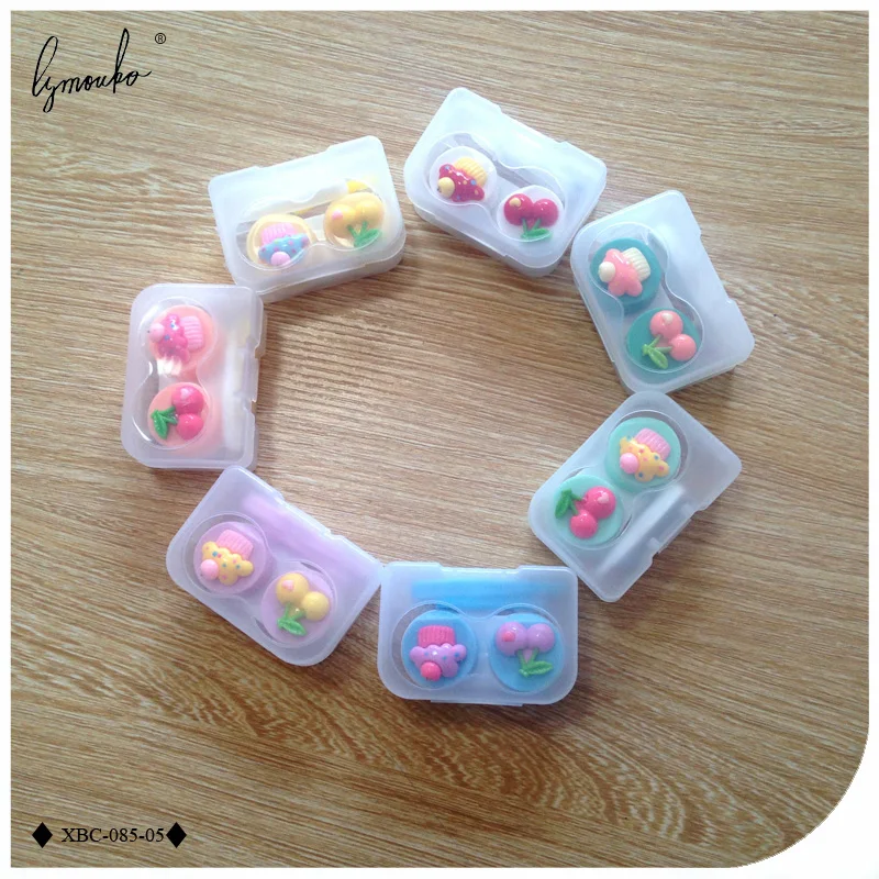 Lymouko 2pcs/Lot Cute Little Cherry House Portable Contact Lens Case for Women Useful Eye Care Contact Lenses Box
Lymouko 2pcs/Lot Cute Little Cherry House Portable Contact Lens Case for Women Useful Eye Care Contact Lenses Box