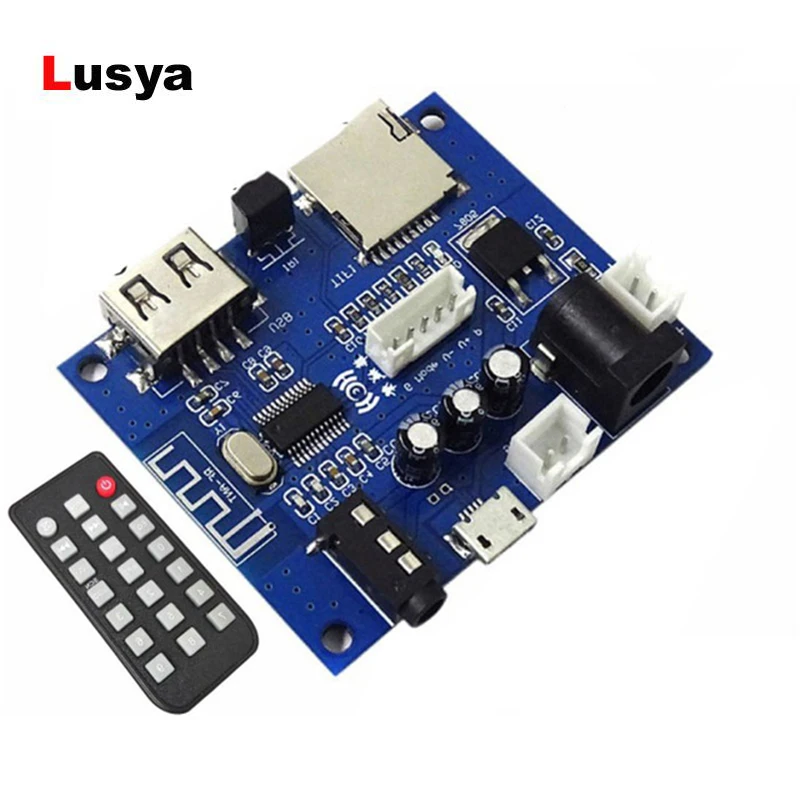 Bluetooth 5.0 Audio Receiving Module with Remote Control 5-25V Sound TIF Card USB U Disk Lossless Audio Playing DC5-25V G11-002
Bluetooth 5.0 Audio Receiving Module with Remote Control 5-25V Sound TIF Card USB U Disk Lossless Audio Playing DC5-25V G11-002