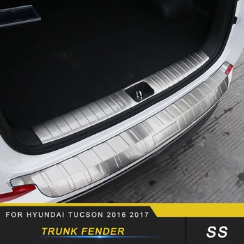 Stainless Steel Rear Trunk Pad Fender Car Interior Accessories for Hyundai Tucson 2016 2017 Rear Bumper Foot Plate
Stainless Steel Rear Trunk Pad Fender Car Interior Accessories for Hyundai Tucson 2016 2017 Rear Bumper Foot Plate