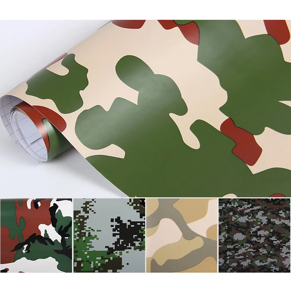 152x20cm Camouflage Vinyl PVC Car Sticker Wrap Film Digital Woodland Army Military Green Camo Desert Decal For Auto Motorcycle
152x20cm Camouflage Vinyl PVC Car Sticker Wrap Film Digital Woodland Army Military Green Camo Desert Decal For Auto Motorcycle