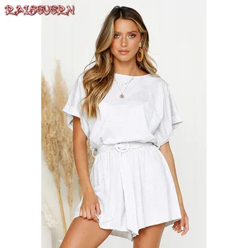 RAISEVERN Women Playsuit Plus Size Casual Solid Short Sleeve Loose Jumpsuit Playsuit Romper Overalls Combinaison Femme 2019
RAISEVERN Women Playsuit Plus Size Casual Solid Short Sleeve Loose Jumpsuit Playsuit Romper Overalls Combinaison Femme 2019