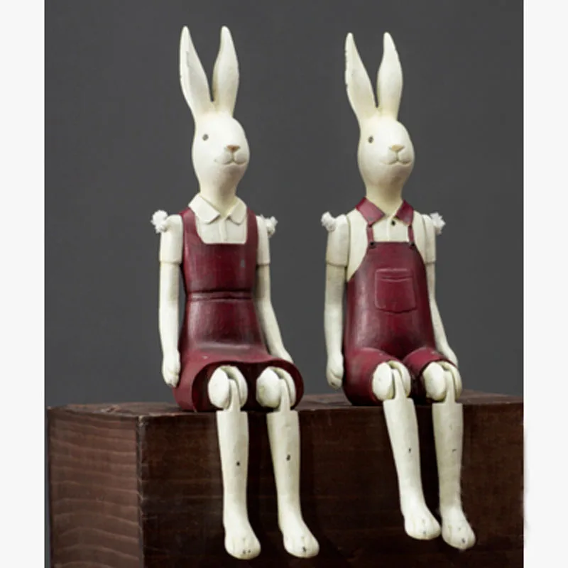 Set of 2 pieces of Resin Rabbits
Set of 2 pieces of Resin Rabbits