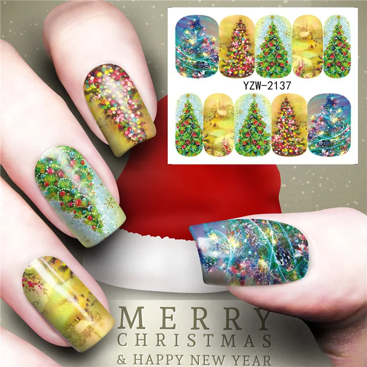 1 Pcs Christmas Trees Hristmas Tree Nail Sticker Water Decals Nail Glitter Flower Cat Butterfly Transfer Nail Art Decoration
1 Pcs Christmas Trees Hristmas Tree Nail Sticker Water Decals Nail Glitter Flower Cat Butterfly Transfer Nail Art Decoration