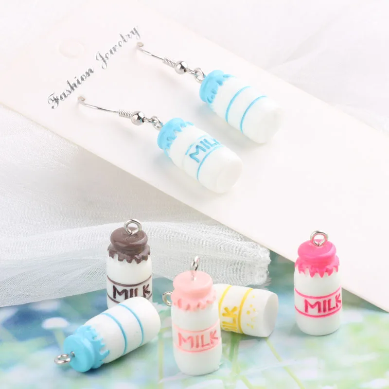 10pcs Milk Bottle Resin Charms Creative 3D Bottle Pendants Fit DIY Earring Bracelet Finding Jewelry Accessories 10*25mm YZ376
10pcs Milk Bottle Resin Charms Creative 3D Bottle Pendants Fit DIY Earring Bracelet Finding Jewelry Accessories 10*25mm YZ376