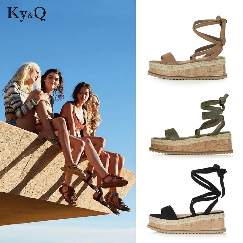 Summer Wedge Espadrilles Women Sandals Open Toe Platform Sandals Women Lace Up Gladiator Sandals Women Shoes
Summer Wedge Espadrilles Women Sandals Open Toe Platform Sandals Women Lace Up Gladiator Sandals Women Shoes