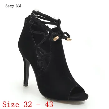 Women High Heel Sandals Shoes Woman High Heels Gladiator Sandals Pumps Small Plus Size 32 33 - 40 41 42 43 44 45 46
Women High Heel Sandals Shoes Woman High Heels Gladiator Sandals Pumps Small Plus Size 32 33 - 40 41 42 43 44 45 46