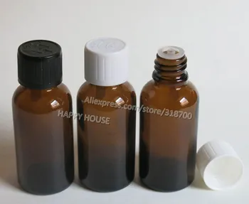 360 x 30ml Amber Glass Essential Oil Container With Black White Plastic Childproof Cap
360 x 30ml Amber Glass Essential Oil Container With Black White Plastic Childproof Cap