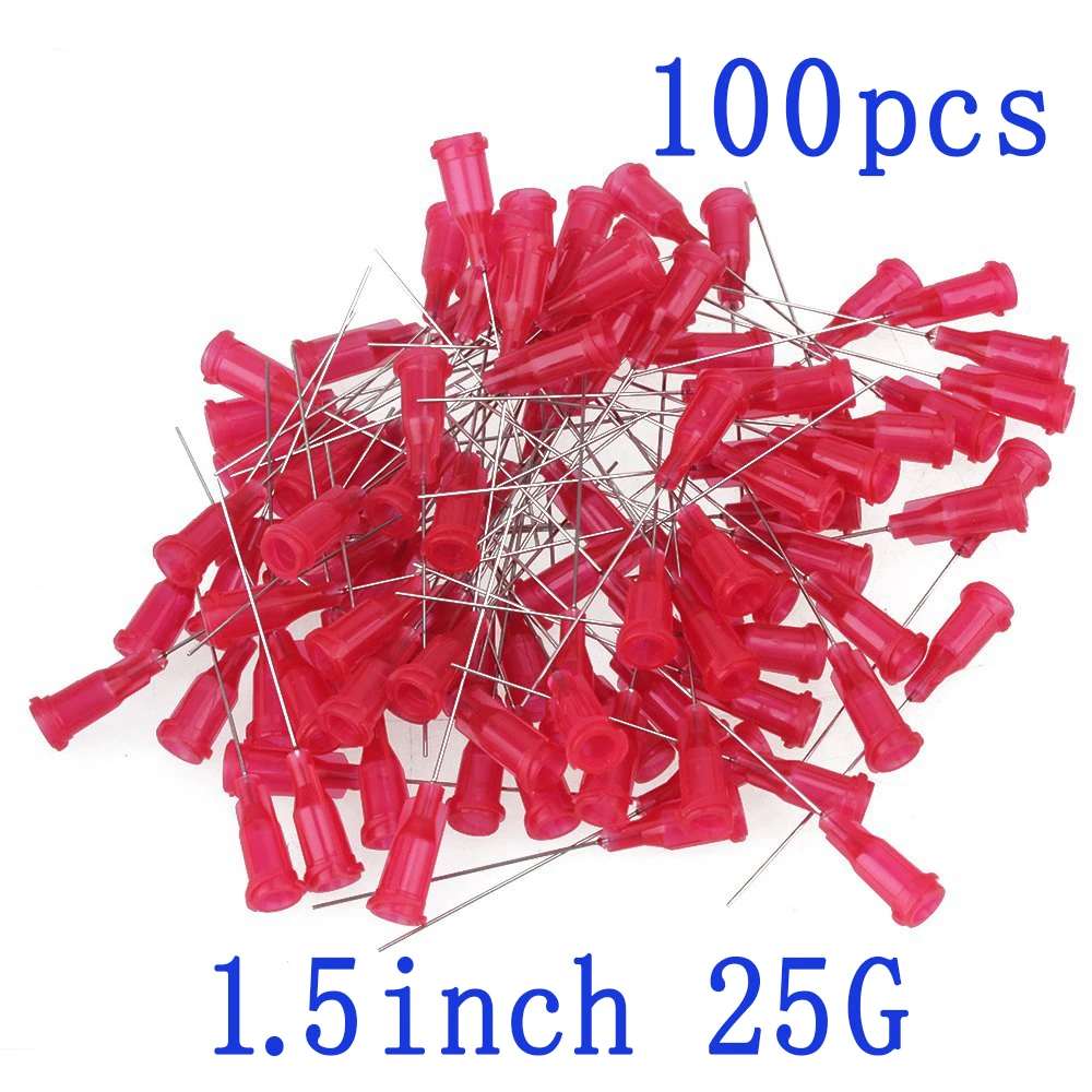100pcs, Dispensing Needles With Luer Lock 25Gauge x 1.5inch/38mm.Blunt Tip Syringe Needle 25Ga Plastic Injection Needle
100pcs, Dispensing Needles With Luer Lock 25Gauge x 1.5inch/38mm.Blunt Tip Syringe Needle 25Ga Plastic Injection Needle