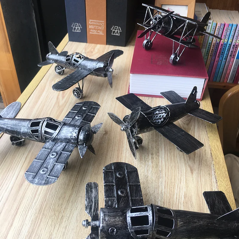 Retro Style Metal Aircraft Model Fighter Fixed Wing Aircraft Bomber Model Alloy Die Casting Creative Desktop Decoration Gifts
Retro Style Metal Aircraft Model Fighter Fixed Wing Aircraft Bomber Model Alloy Die Casting Creative Desktop Decoration Gifts