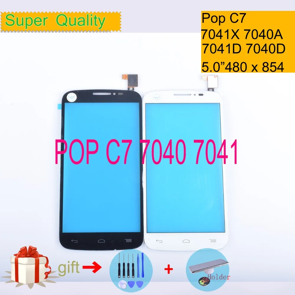 For Alcatel One Touch Pop C7 Dual OT7041 7041X 7040A 7041D 7040E Touch Screen Panel Sensor Digitizer Front Glass Touchscreen
For Alcatel One Touch Pop C7 Dual OT7041 7041X 7040A 7041D 7040E Touch Screen Panel Sensor Digitizer Front Glass Touchscreen